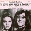 O.S.T. (ELMER BERNSTEIN) / I LOVE YOU, ALICE B. TOKLAS / LP /