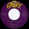 MARTHA & THE VANDELLAS / I'M READY FOR LOVE / 7" /