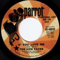 THE NEW FACES / IF YOU LOVE ME / 7" /