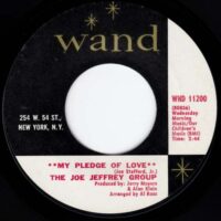 THE JOE JEFFREY GROUP / MY PLEDGE OF LOVE / MARGIE / 7" /