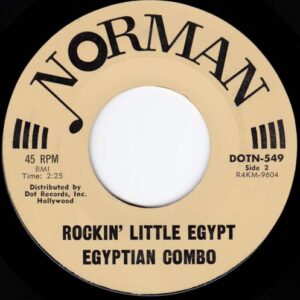 EGYPTIAN COMBO GALE WINDS ROCKIN LITTLE EGYPT