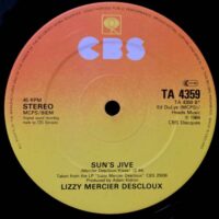 LIZZY MERCIER DESCLOUX / ZULU ROCK / SUN'S JIVE / 12" /
