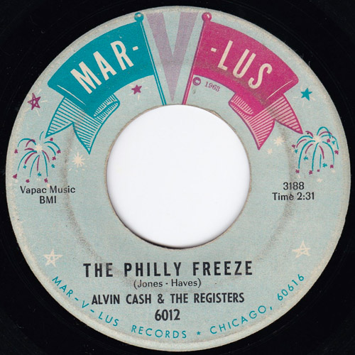 ALVIN CASH THE REGISTERS THE PHILLY FREEZE