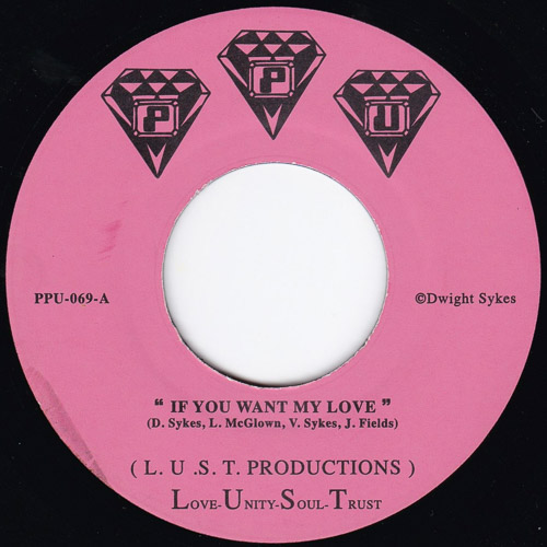 L.U .S.T. PRODUCTIONS IF YOU WANT MY LOVE YOU THAT I NEED