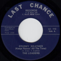 THE LEADERS / STORMY WEATHER / A LOVER OF THE TIME / 7" /
