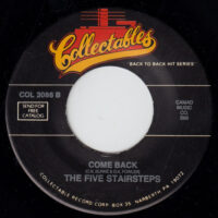 THE FIVE STAIRSTEPS / WORLD OF FANTASY / COME BACK / 7" /