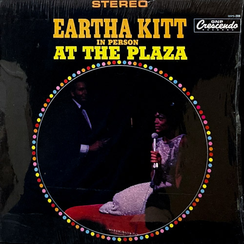 EARTHA KITT IN PERSON AT THE PLAZA