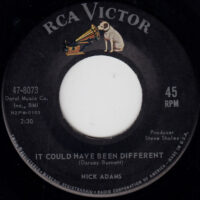 NICK ADAMS / IT COULD HAVE BEEN DIFFERENT / TIRED AND LONELY REBEL / 7" /