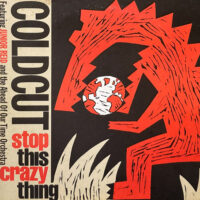 COLDCUT FEATURING JUNIOR REID AND THE AHEAD OF OUR TIME ORCHESTRA / STOP THIS CRAZY THING / 12" /