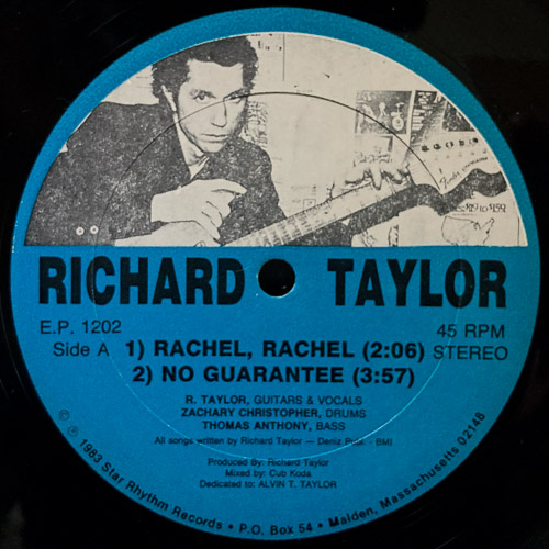 RICHARD TAYLOR