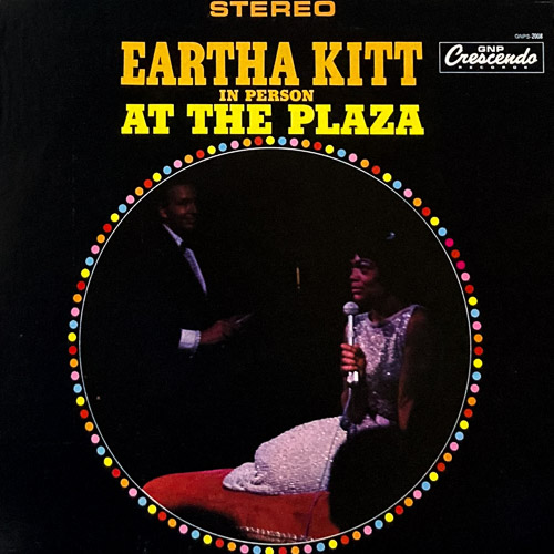 EARTHA KITT AT THE PLAZA