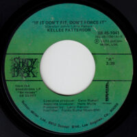 KELLEE PATTERSON / IF IT DON'T FIT, DON'T FORCE IT / BE HAPPY / 7" /