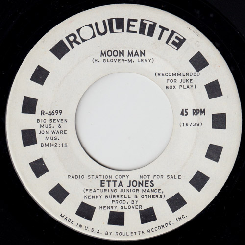 ETTA JONES LONELY CROWD MOON MAN