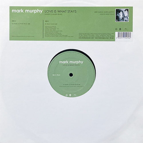 MARK MURPHY LOVE IS WHAT STAYS