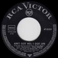 NINA SIMONE / AIN'T GOT NO I GOT LIFE / 7" /