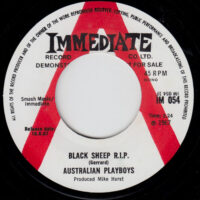 AUSTRALIAN PLAYBOYS / BLACK SHEEP R.I.P. / SAD / 7" /