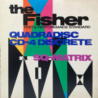 V.A. / THE FISHER TEST & PERFORMANCE STANDARD QUADRADISC / LP /