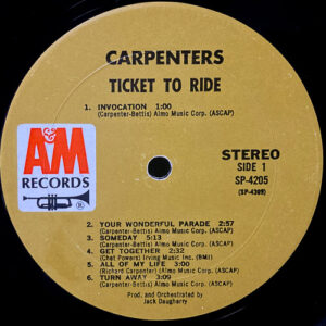 CARPENTERS LABEL