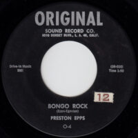 PRESTON EPPS / BONGO ROCK / BONGO PARTY / 7" /