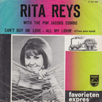 RITA REYS WITH THE PIM JACOBS COMBO / CAN'T BUY ME LOVE / ALL MY LOVIN' (CLOSE YOUR EYES) / 7" /