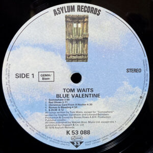 BLUE VALENTINE LABEL