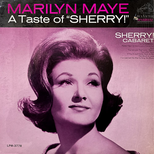 MARILYN MAYE A TASTE OF SHERRY