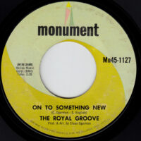 THE ROYAL GROOVE / ON TO SOMETHING NEW / 27 HOURS IN THE DAY / 7" /