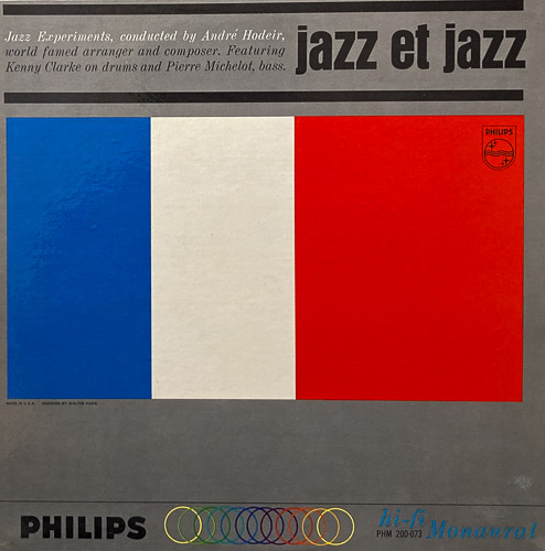 ANDRE HODEIR JAZZ ET JAZZ