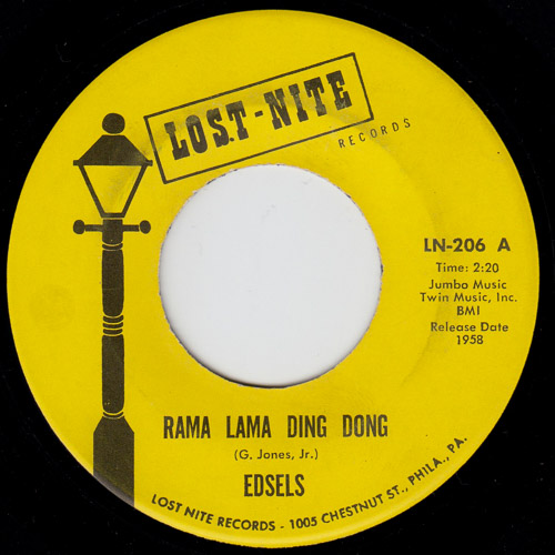 EDSELS RAMA LAMA DING DONG BELLS