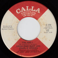 GERALDINE HUNT AND CHARLIE HODGES / YOU AND I / TOGETHER / 7" /