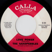 THE SANDPEBBLES / LOVE POWER / BECAUSE OF LOVE / 7" /