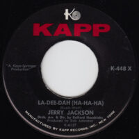 JERRY JACKSON / YOU DON'T WANNA HURT ME / LA-DEE-DAH (HA-HA-HA) / 7" /