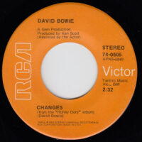 DAVID BOWIE / CHANGES / ANDY WARHOL / 7" /