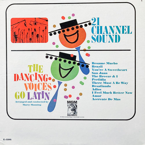THE DANCING VOICES / THE DANCING VOICES GO LATIN / LP / 1 THE DANCING VOICES / THE DANCING VOICES GO LATIN / LP /