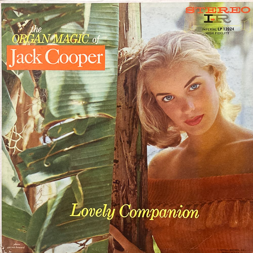 JACK COOPER / LOVELY COMPANION / LP / 1 JACK COOPER / LOVELY COMPANION / LP /