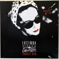 LUCINDA SIEGER AND HER CONTINENTAL CARTOON / SUNSET RED / 12" /