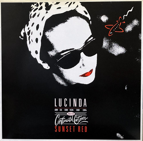 LUCINDA SIEGER AND HER CONTINENTAL CARTOON / SUNSET RED / 12" / 1 LUCINDA SIEGER AND HER CONTINENTAL CARTOON / SUNSET RED / 12" /