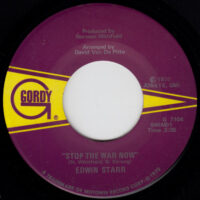 EDWIN STARR / STOP THE WAR NOW / GONNA KEEP ON TRYIN' TILL I WIN YOUR LOVE / 7" /