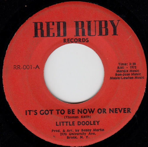 LITTLE DOOLEY / IT'S GOT TO BE NOW OR NEVER / MEMORIES / 7" / 1 LITTLE DOOLEY / IT'S GOT TO BE NOW OR NEVER / MEMORIES / 7" /