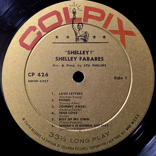 SHELLEY FABARES / SHELLEY! / LP / 2 SHELLEY FABARES / SHELLEY! / LP / - Image 2