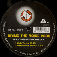 PUBLIC ENEMY VS. RAY PARKER JR. / BRING THE NOISE 2003 / 12" /