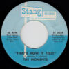 THE MOMENTS / THAT'S HOW IT FEELS / 7" /