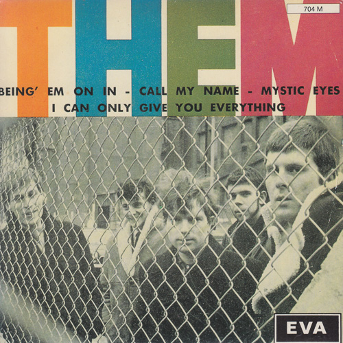 THEM / BEING 'EM ON IN / 7" / 1 THEM / BEING 'EM ON IN / 7" /