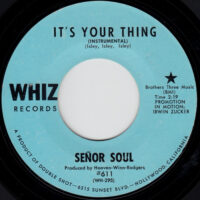 SEÑOR SOUL / IT'S YOUR THING / SOME GOT IT, SOME DON'T / 7" /