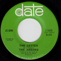 THE ARBORS / THE LETTER / MOST OF ALL / 7" /