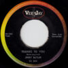 JERRY BUTLER / HE WILL BREAK YOUR HEART / THANKS TO YOU / 7" /