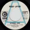 PEGGY LIPTON / STONEY END / SAN FRANCISCO GLIDE / 7" /