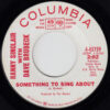 RANNY SINCLAIR WITH DAVE BRUBECK / SOMETHING TO SING ABOUT / AUTUMN IN NEW YORK / 7" /