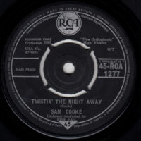 SAM COOKE / TWISTIN' THE NIGHT AWAY / ONE MORE TIME / 7" /
