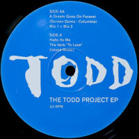 TODD PROJECT / TODD PROJECT EP / 12" /